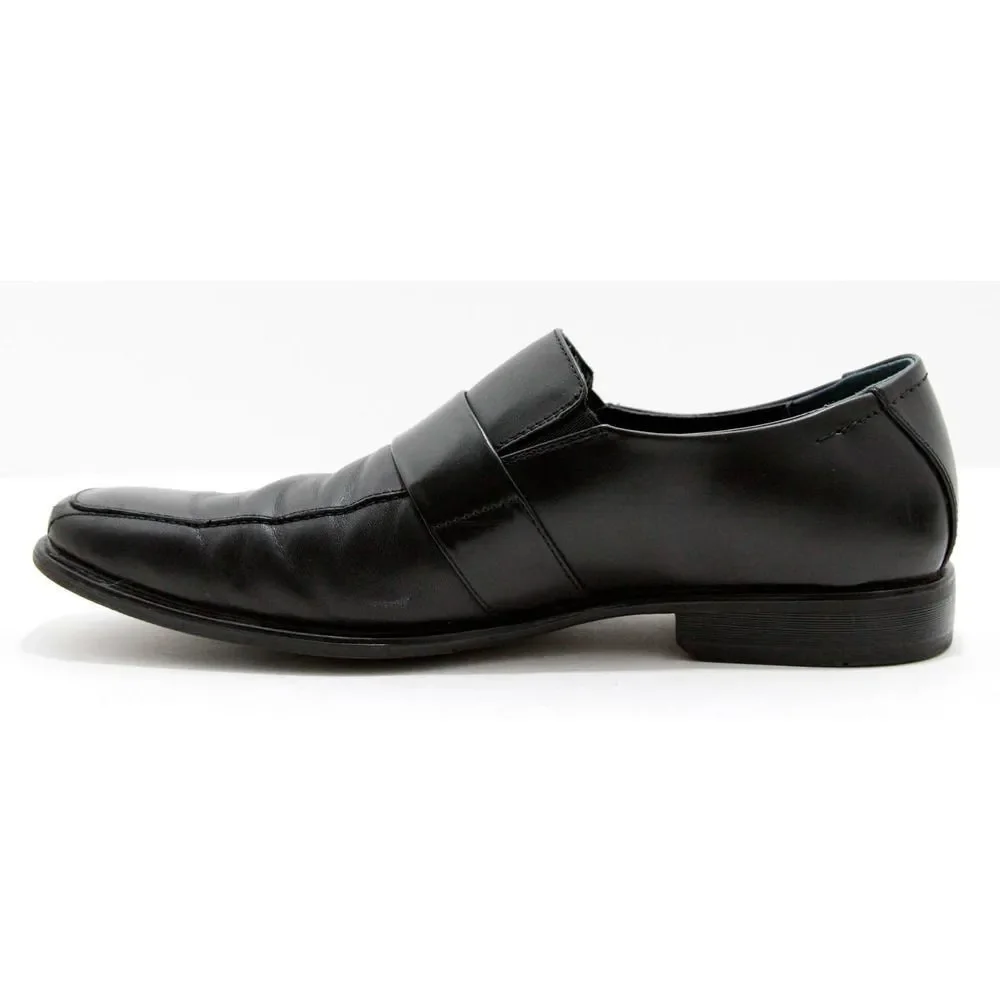Alfani Clicker Black Dress Metal Bit Loafers 10 M